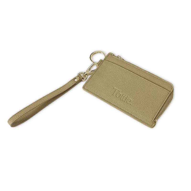 Backpack for high-altitude treks-The Card Holder Wristlet Wallet (Khaki)