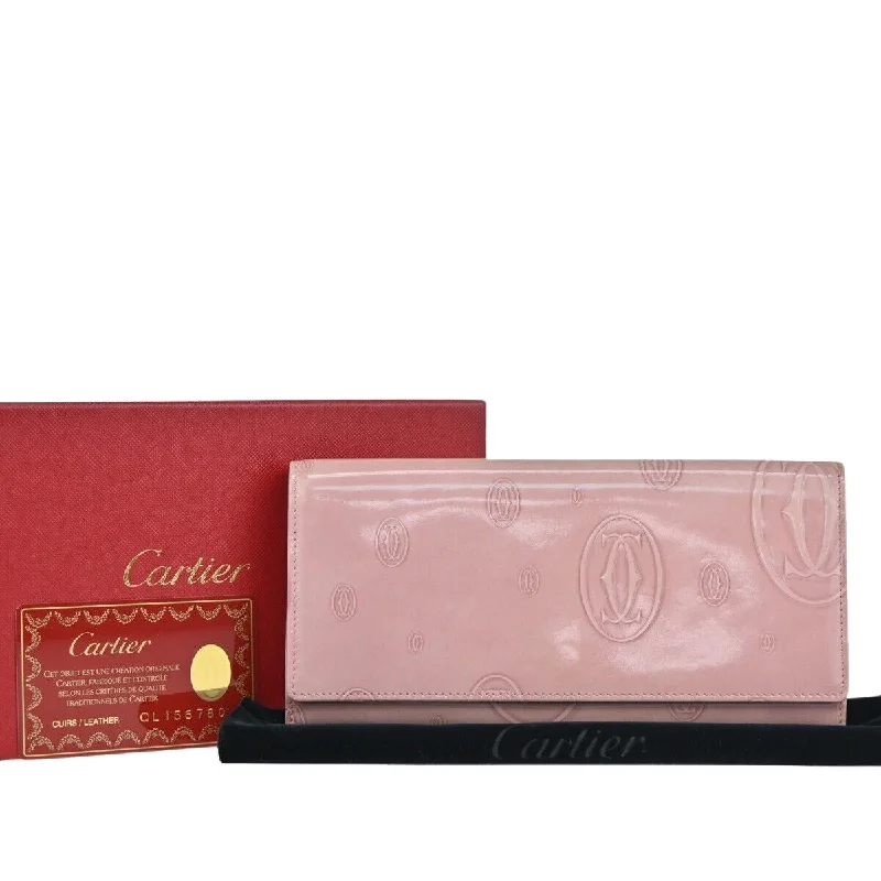 Wallets for kids’ cash-Cartier Must Line  Patent Leather Wallet  (Pre-Owned)