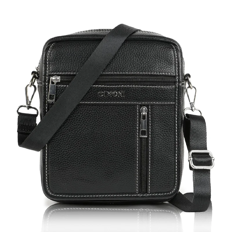 Messenger bag durable design-CIMONI Structured Cross Body Messenger Bag For Men