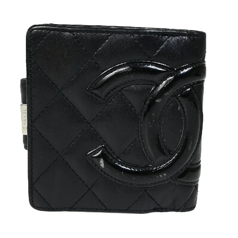 Wallets with snap pockets-Chanel Cambon  Leather Wallet  (Pre-Owned)