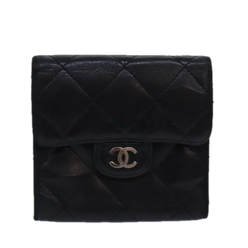 Wallets with sleek slots-Chanel Timeless  Leather Wallet  (Pre-Owned)