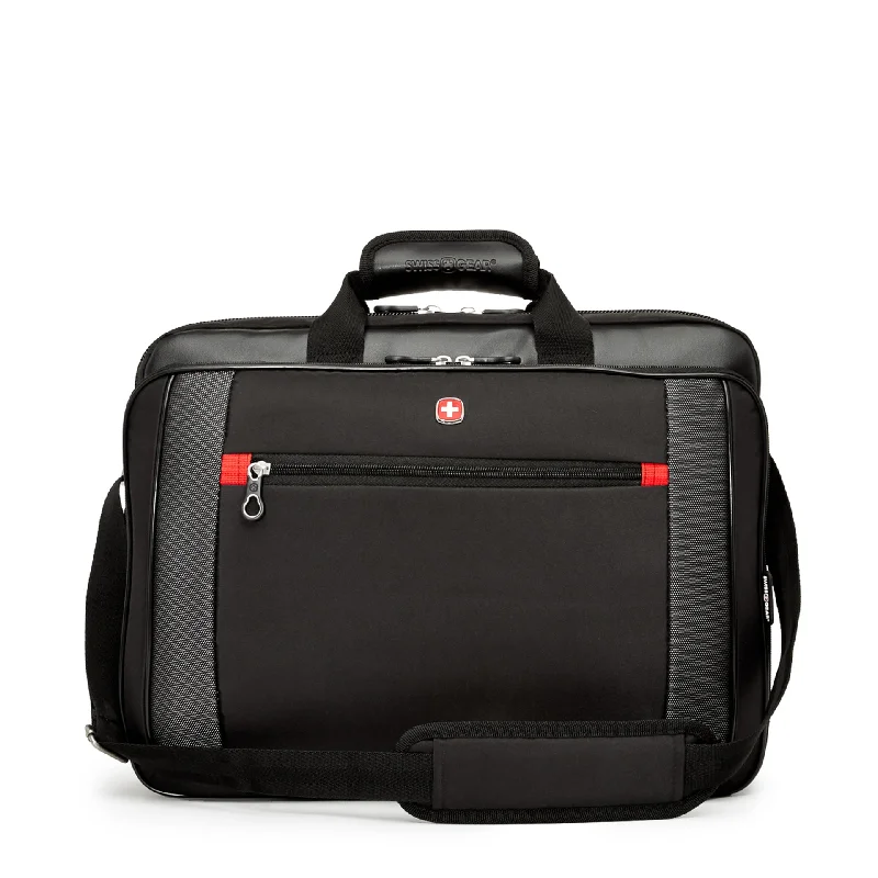 Briefcase with solid handles-Core 17.3" Business Briefcase