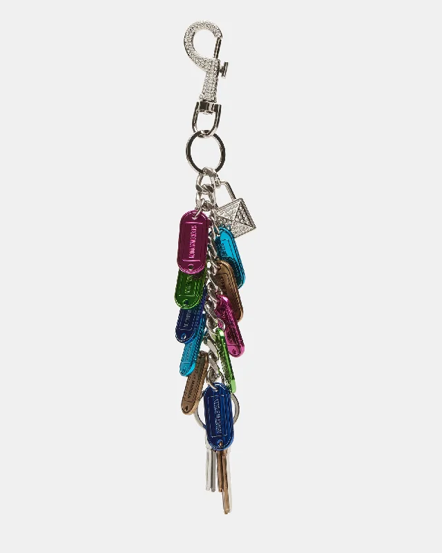 KEYS BAG CHARM BLACK