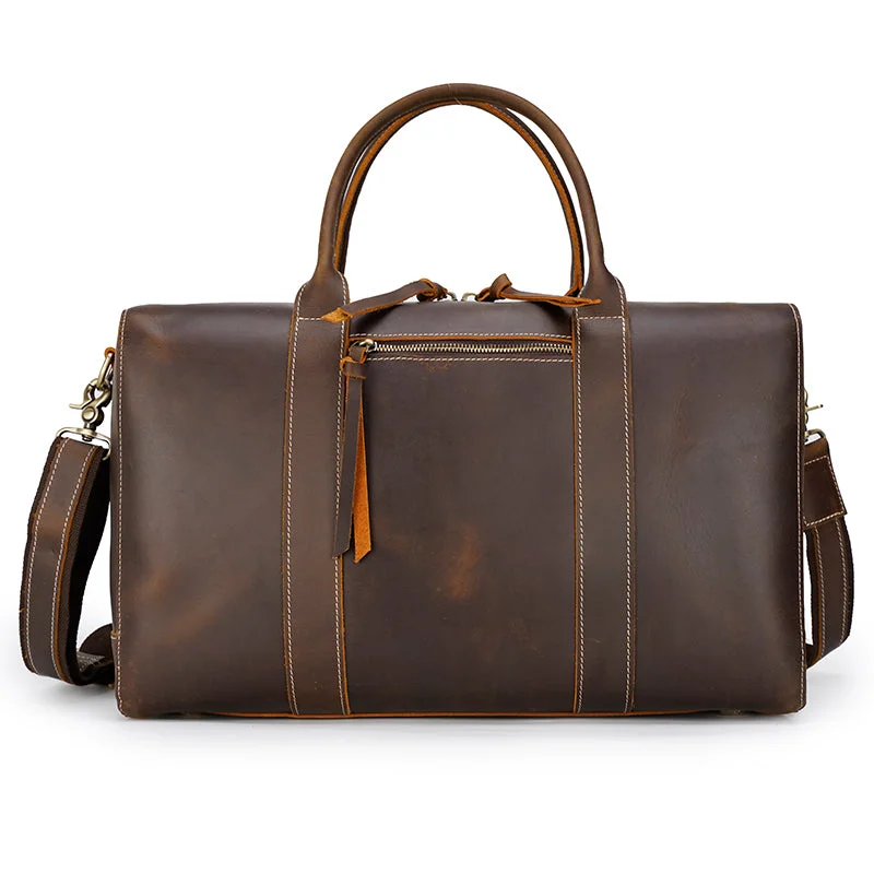 Dark Brown Duffel Bag