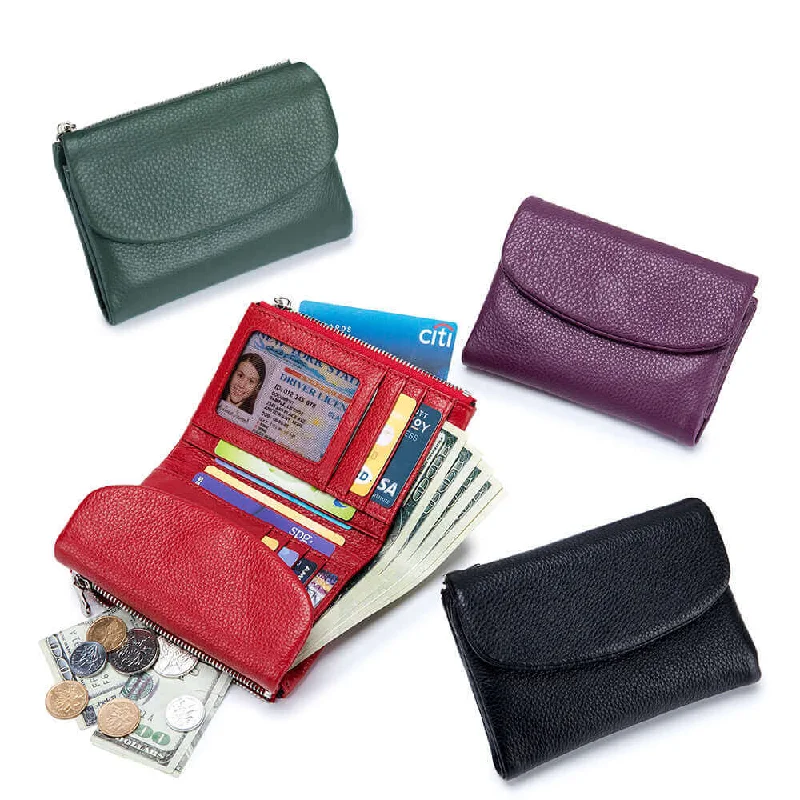 Keychains with quirky shapes-Premium Soft Leather Envelope Wallet