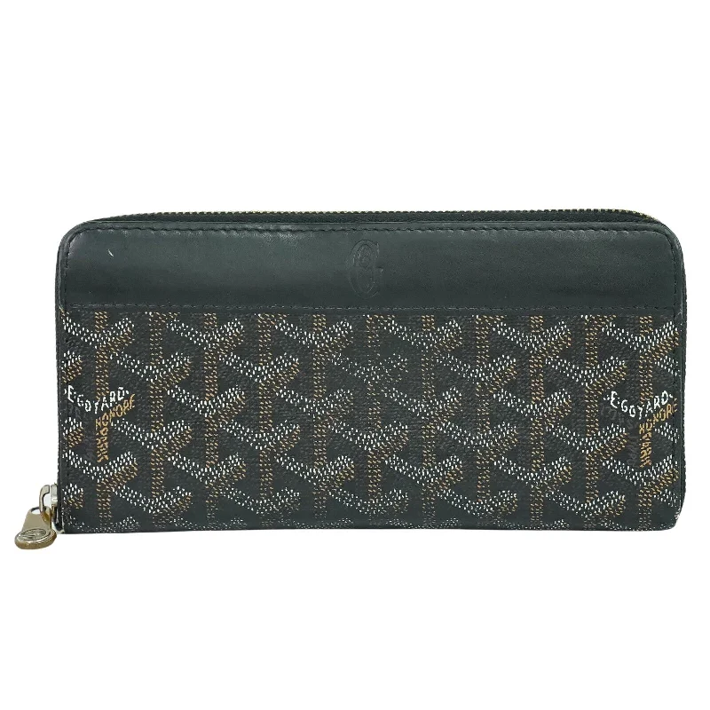 Wallets with chic slots-Goyard Matignon  Canvas Wallet  (Pre-Owned)