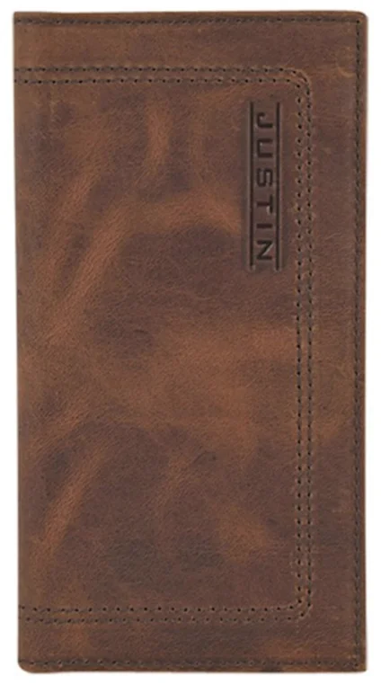 Justin Solid Brown Rodeo Wallet