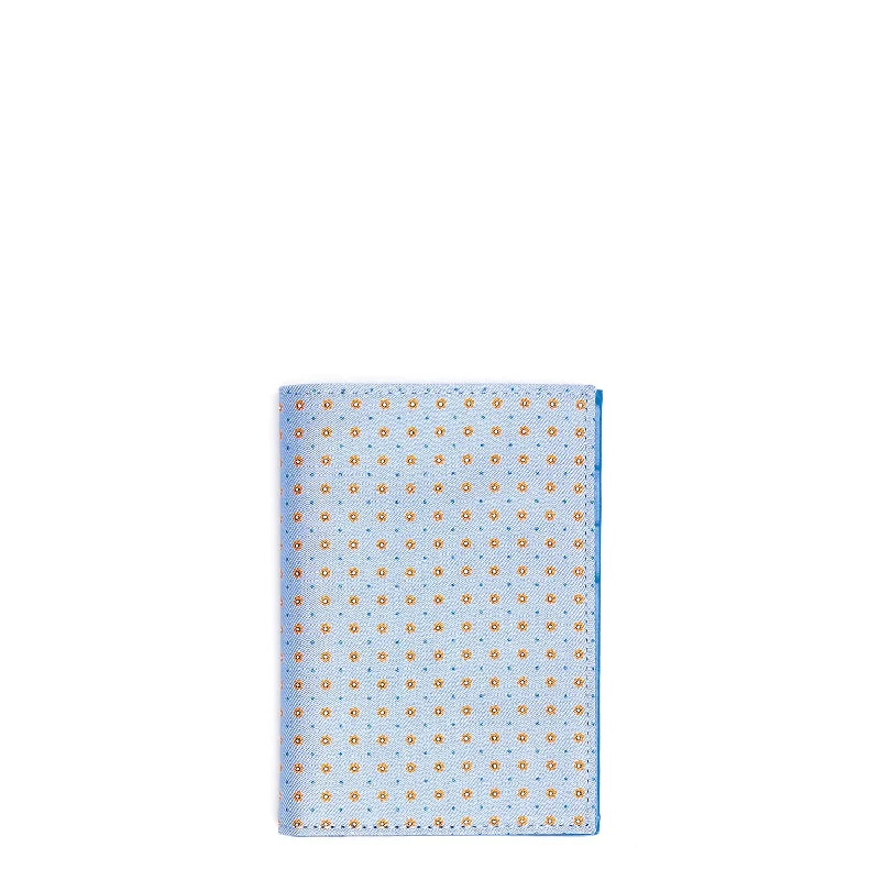 Foldable backpack-LIGHT BLUE VERTICAL WALLET