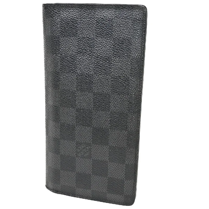 Wallets for professional looks-Louis Vuitton Brazza  Canvas Wallet  (Pre-Owned)