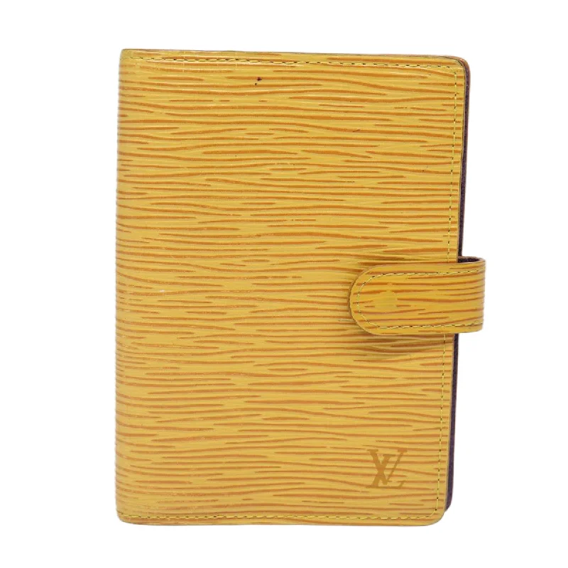 Keychains for house keys-Louis Vuitton Couverture Agenda De Poche  Leather Wallet  (Pre-Owned)