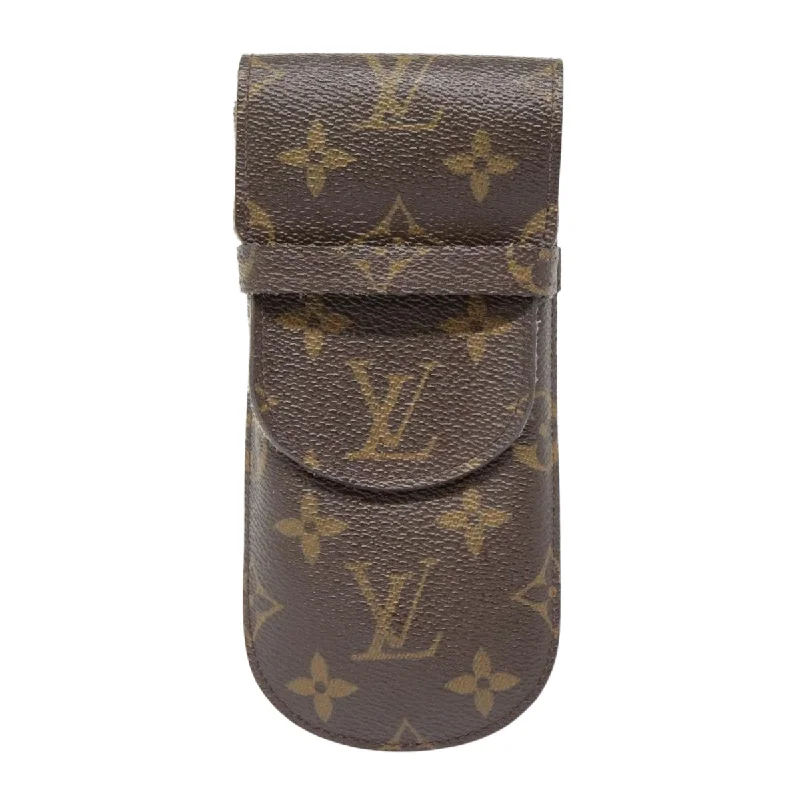 Keychains with floral clips-Louis Vuitton Etui À Lunettes  Canvas Wallet  (Pre-Owned)