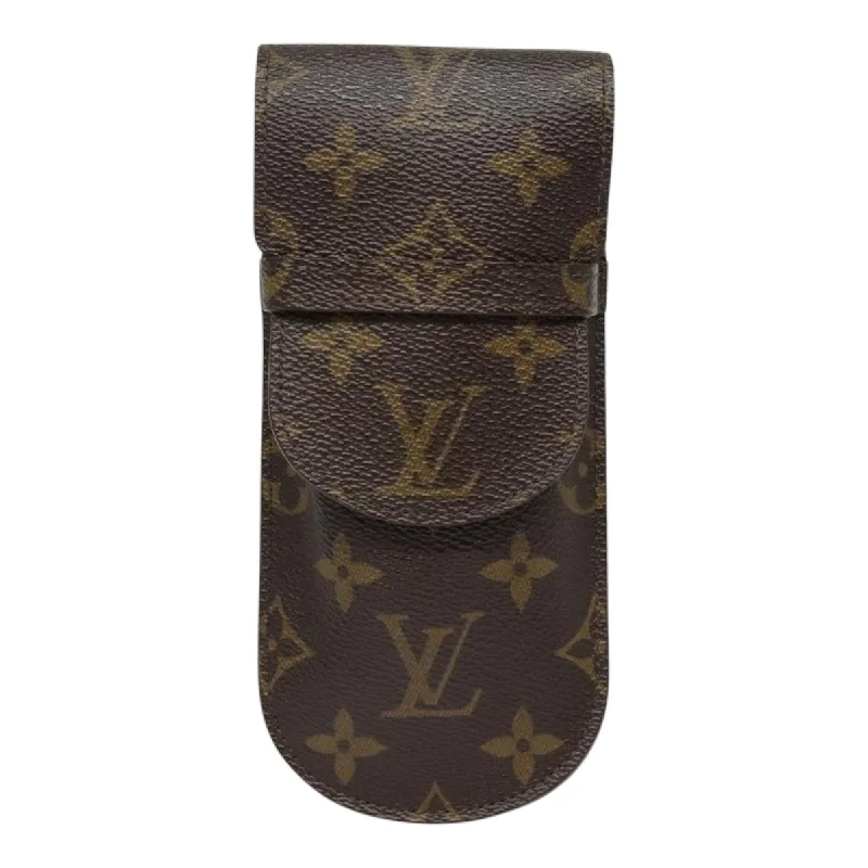 Keychains with fabric clips-Louis Vuitton Etui À Lunettes  Canvas Wallet  (Pre-Owned)