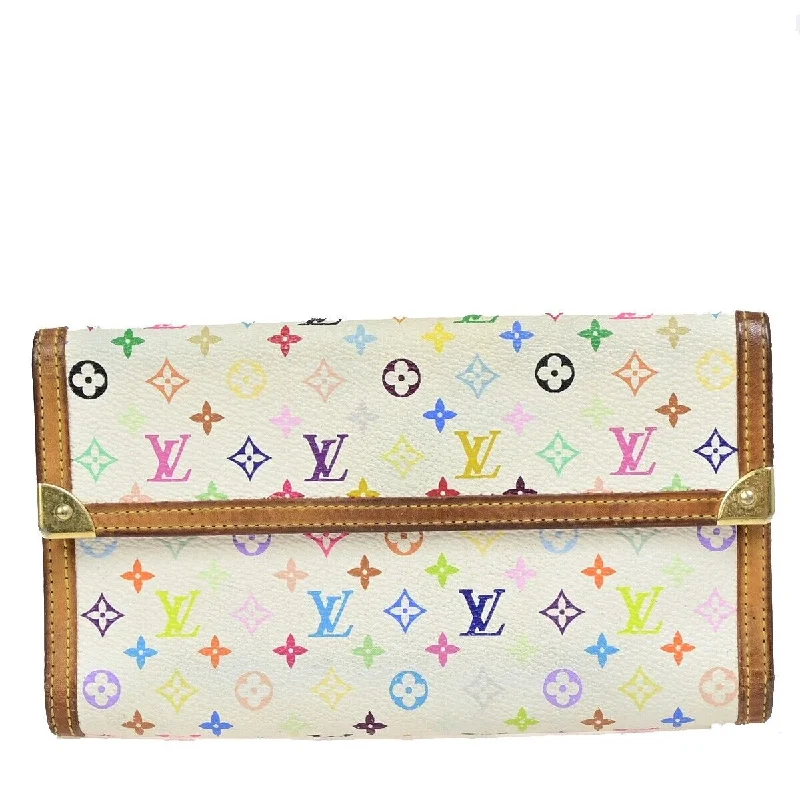 Keychains with braided patterns-Louis Vuitton International  Canvas Wallet  (Pre-Owned)