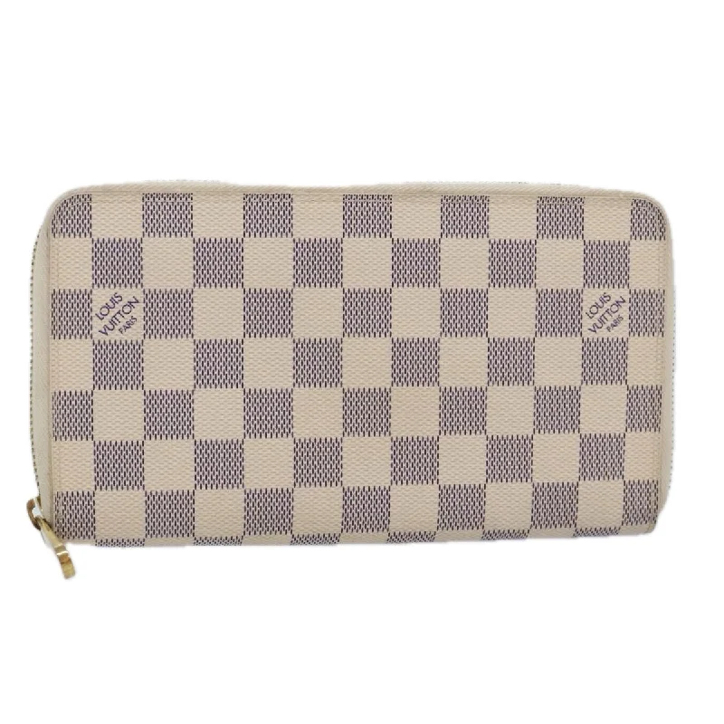 Wallets for gift ideas-Louis Vuitton Organizer  Canvas Wallet  (Pre-Owned)