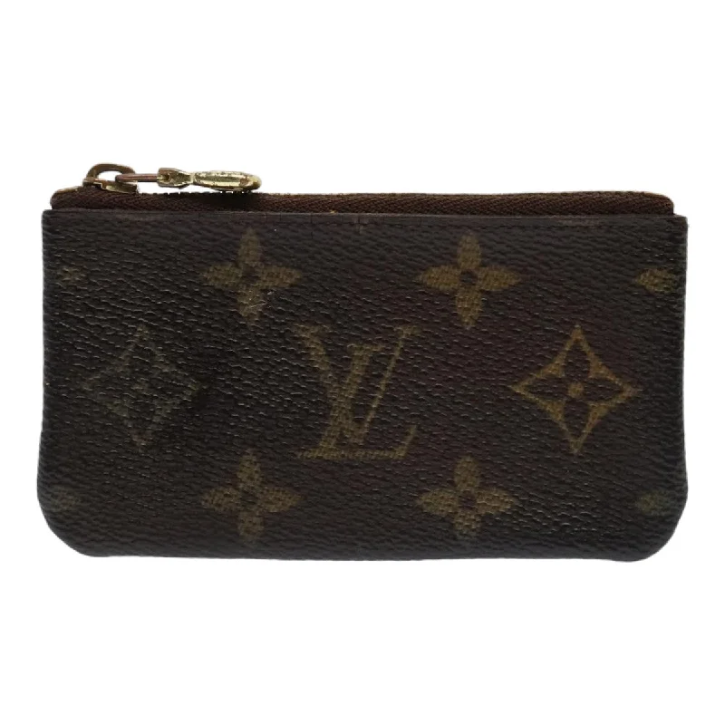 Wallets with winter slots-Louis Vuitton Pochette Clés  Canvas Wallet  (Pre-Owned)