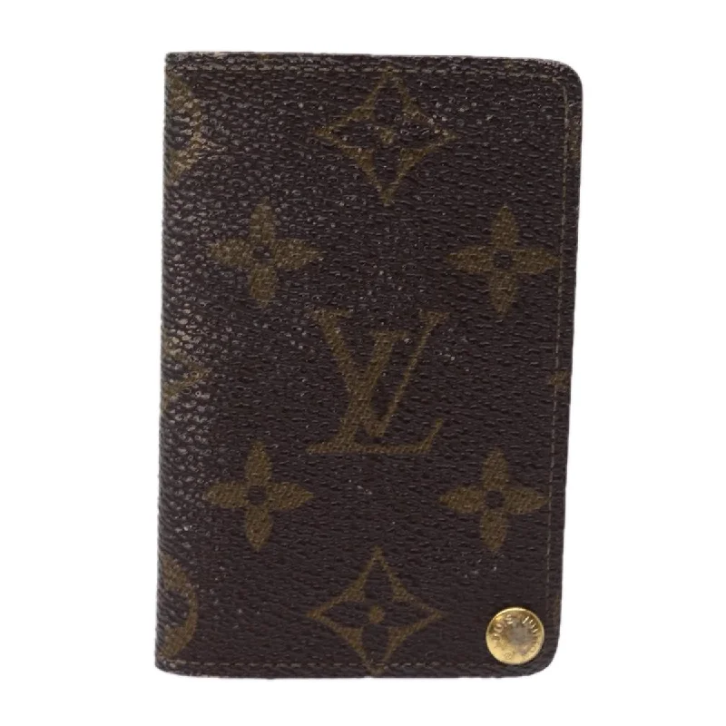 Keychains with retro charms-Louis Vuitton Porte Carte Crédit Pression  Canvas Wallet  (Pre-Owned)