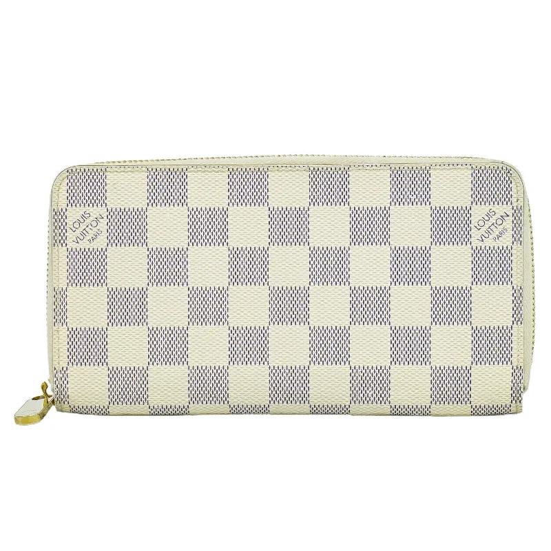 Keychains with engraved clips-Louis Vuitton Portefeuille Zippy  Canvas Wallet  (Pre-Owned)