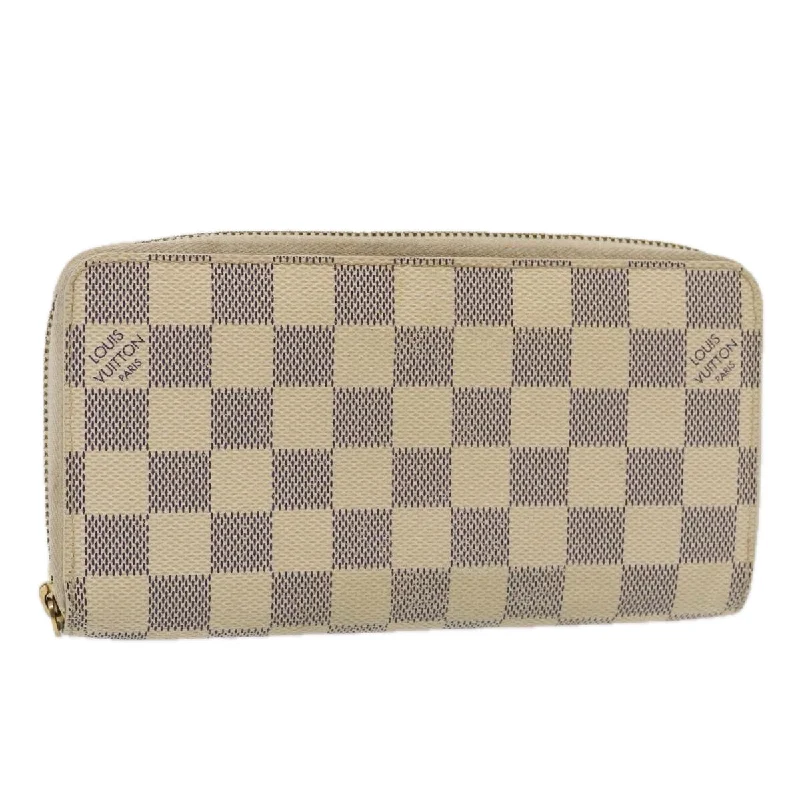 Wallets with chic flaps-Louis Vuitton Zippy Wallet  Canvas Wallet  (Pre-Owned)