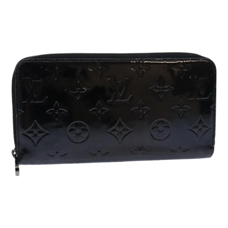 Keychains with rubber tags-Louis Vuitton Zippy Wallet  Patent Leather Wallet  (Pre-Owned)