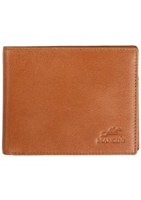 Backpack for rainy hikes-Mancini BELLAGIO Center Wing RFID Wallet With Coin Pocket