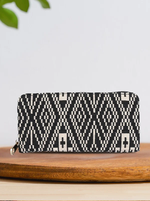 Keychains with shiny clips-Women's Printed Wallet