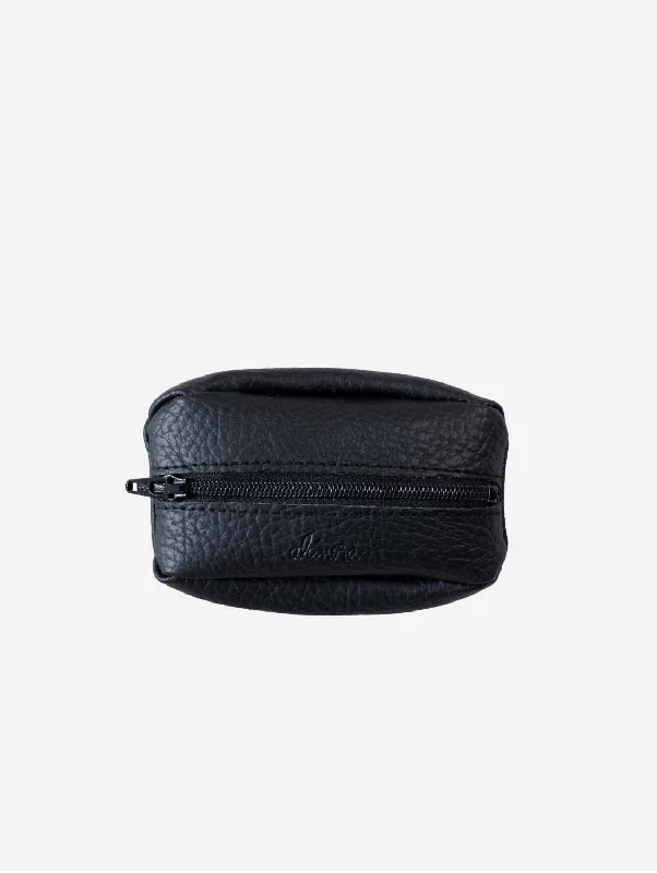 Crocus Vegan Apple Leather Purse | Black