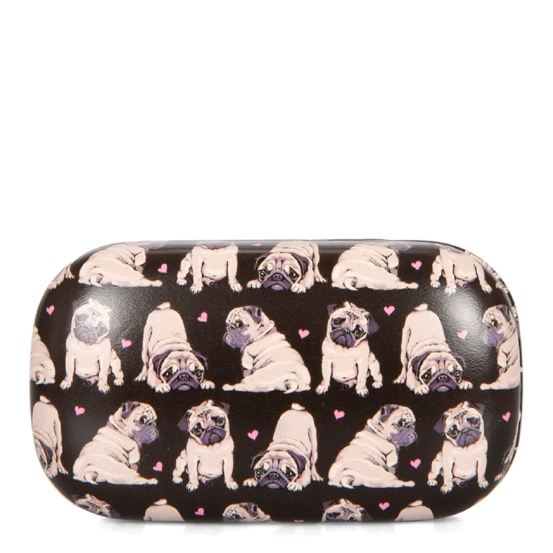 Pug Hearts Snap Top Case