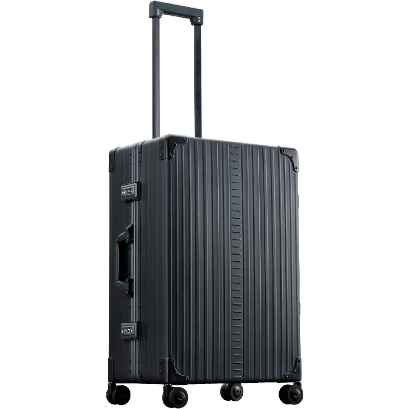 Suitcase for group travel-Aleon 26" Traveler Medium Size All-Purpose Aluminum Hardside Checked Luggage