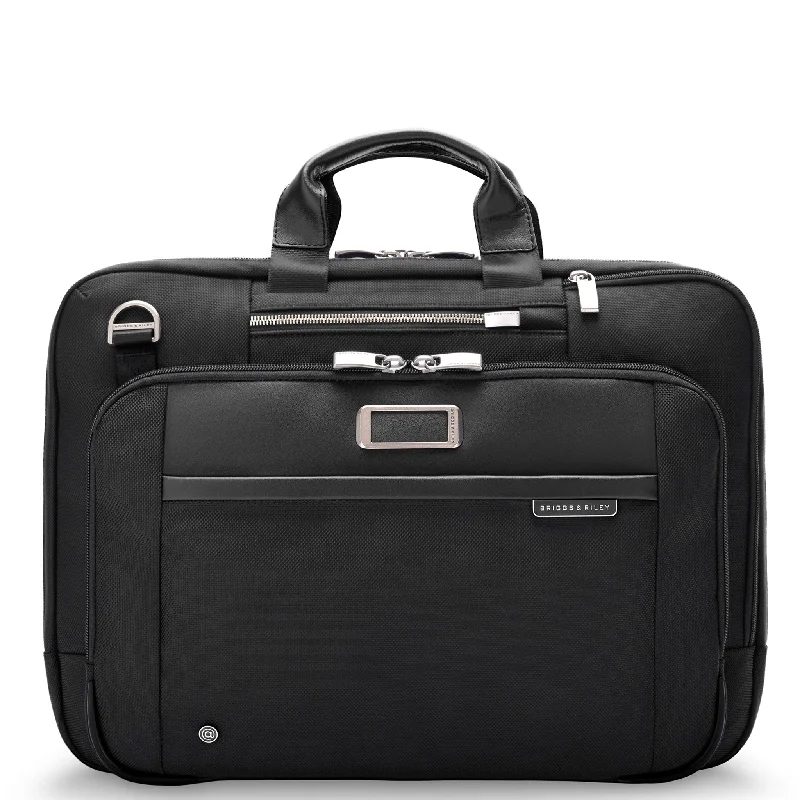 Briefcase for conference kits-Briggs & Riley @work Large Expandable Briefcase