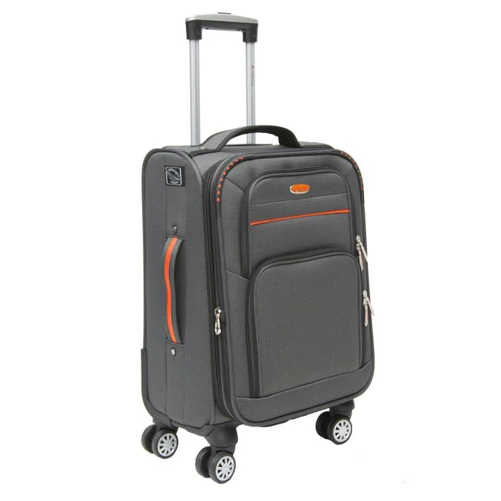 Suitcase for urban trips-Gabbiano Sheffield Spinner Softside (4070) (SMALL)