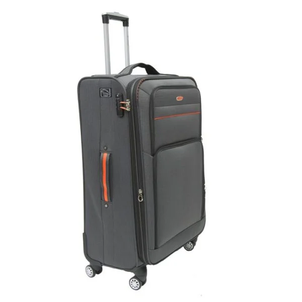 Suitcase with padded lining-Gabbiano Sheffield Spinner Softside (4070) (LARGE)