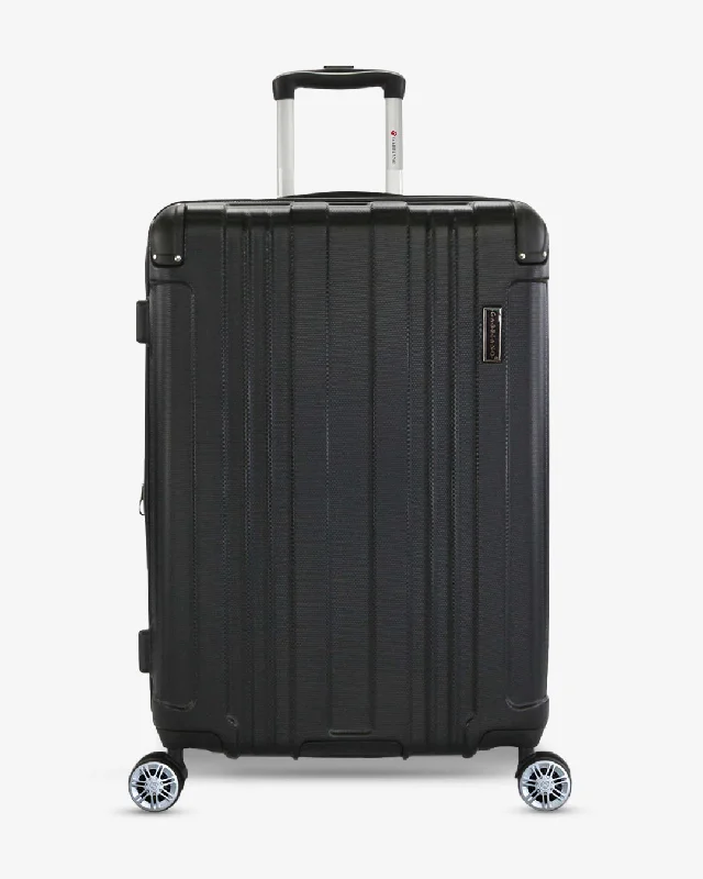 Suitcase with expandable pockets-Gabbiano Bravo Hardside 30"