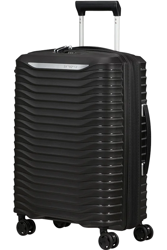 Suitcase for stylish travelers-Samsonite Upscape Spinner 55 Cabin Suitcase with expansion