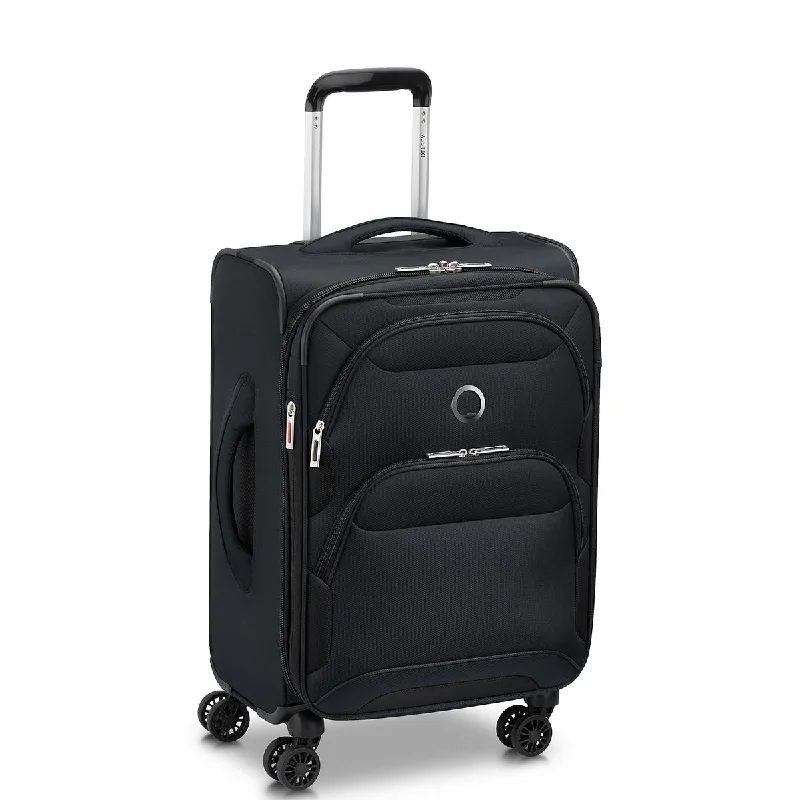 Suitcase for luxury trips-Delsey Sky Max 2.0 Softside Luggage (SMALL)