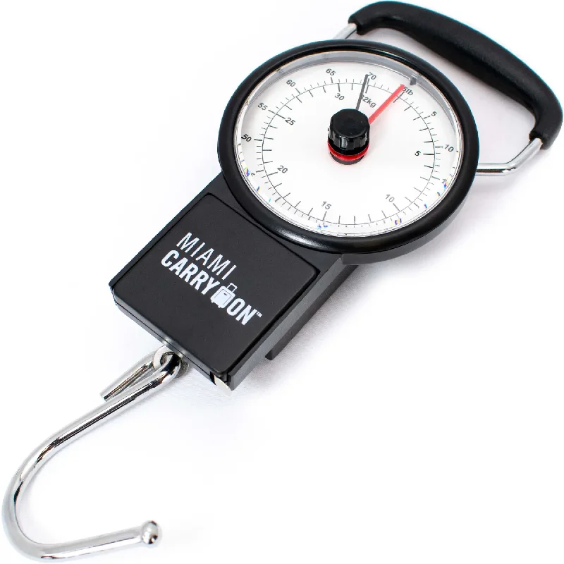 Suitcase with trendy designs-Miami Carry-On Mechanical Luggage Scale 34kg/75lbs