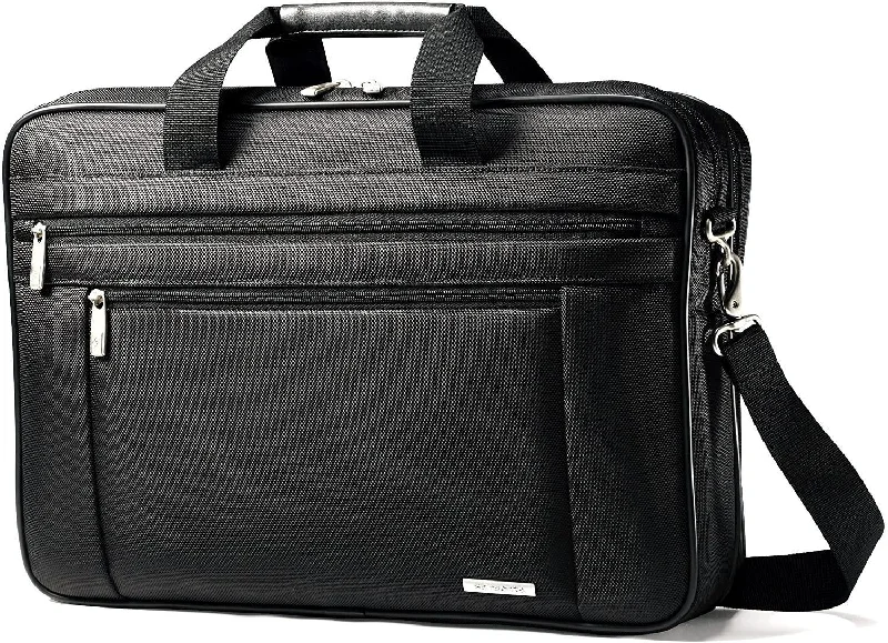 Suitcase with sturdy wheels-Samsonite Classic Business Laptop Bag - 17"