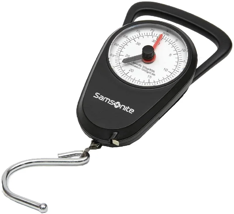 Suitcase for rugged trips-Samsonite Manual Scale