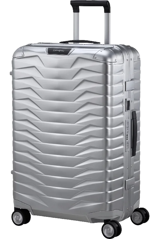 Suitcase for city explorers-Samsonite Proxis ALU Spinner 69cm