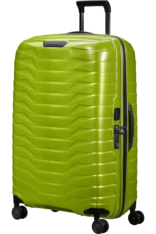 Suitcase with modern logos-Samsonite Proxis Large Suitcase 