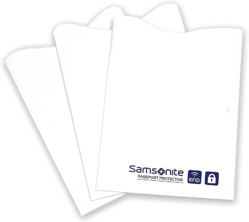 Suitcase for road journeys-Samsonite RFID Credit Card Sleeves