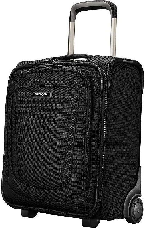 Suitcase for long vacations-Samsonite Silhouette 16 Softside 2-Wheeled (UNDERSEAT)