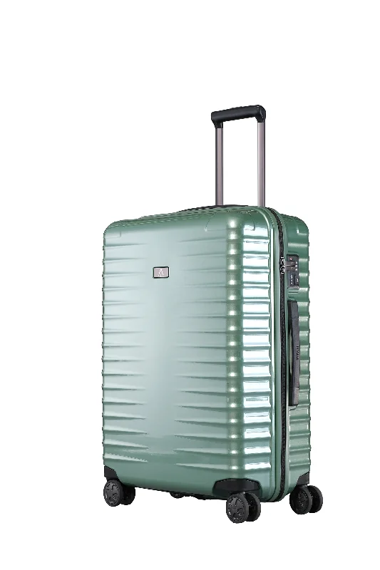 Suitcase with telescopic handle-Titan Litron Zip M