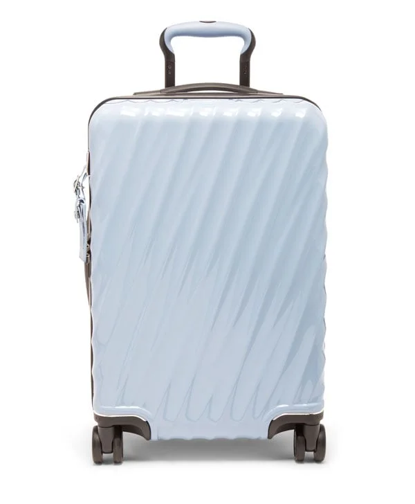 Suitcase with hidden compartments-Tumi 19 Degree Polycarbonate International Carry-On