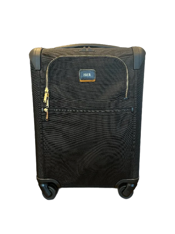 Suitcase with ergonomic handle-Tumi Alpha Travel Continental Expansion Trolley