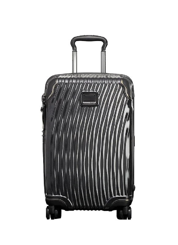 Suitcase with stylish straps-Tumi Latitude Slim Carry on