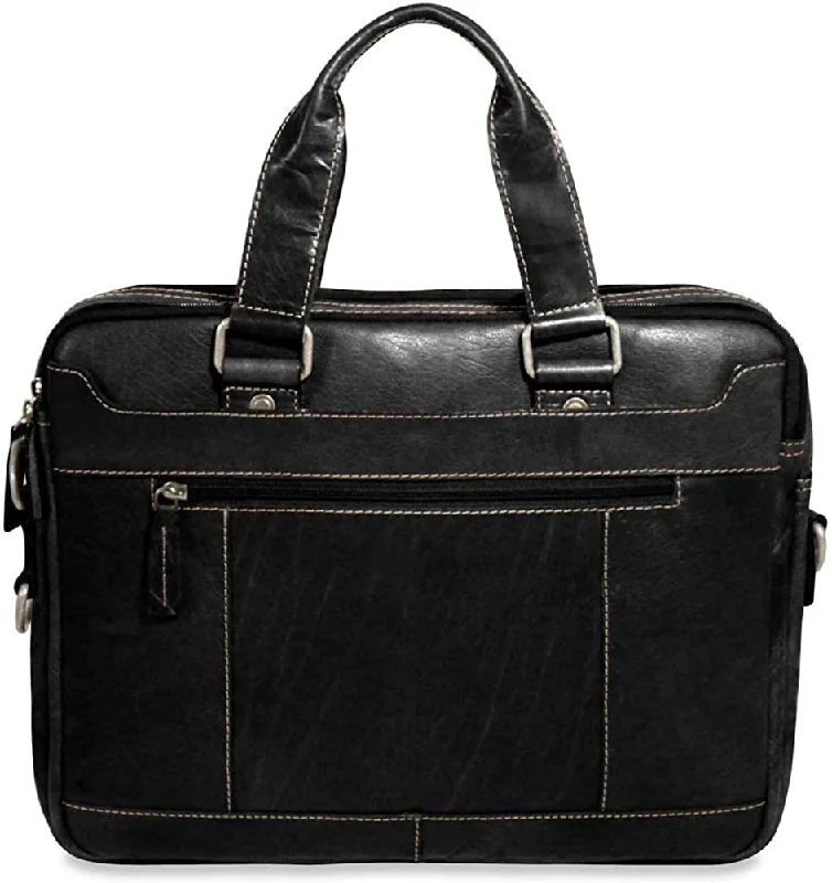 Briefcase with sustainable fabrics-Jack Georges Voyager Professional Briefcase 7321