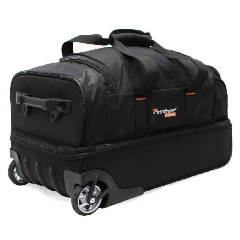 Duffel Bag pop-up shop-Pathfinder Gear Up Collection 22" Drop Bottom Duffel Black