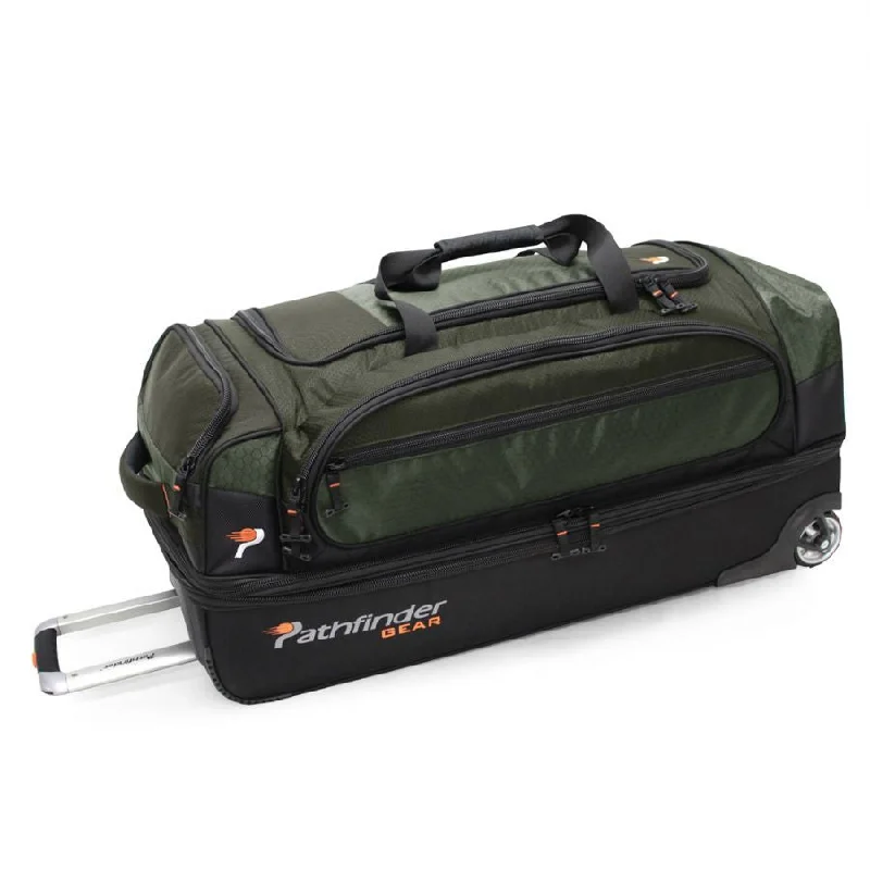 Duffel Bag fast shipping-Pathfinder Gear Up Collection 36" Drop Bottom Duffel Green