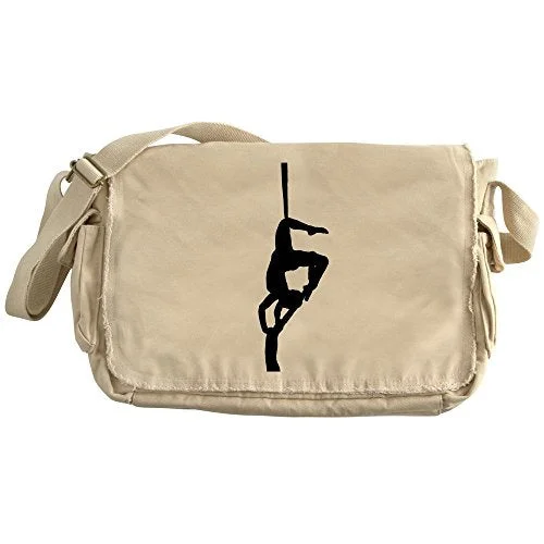 Messenger bag with added pockets-Cafepress - Flying - Unique Messenger Bag, Canvas Courier Bag