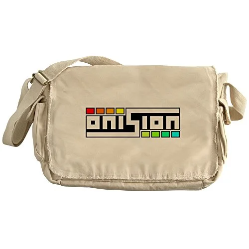 Messenger bag for office essentials-Cafepress - Onision Logo - Unique Messenger Bag, Canvas Courier Bag